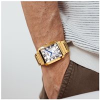 Armbanduhr Festina Herr On The Square in Gelb vergoldet stahl F20678/1 - F20678/1